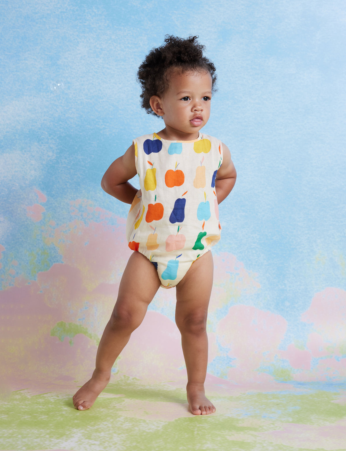 Woven Singletsuit / Tiny Orchard