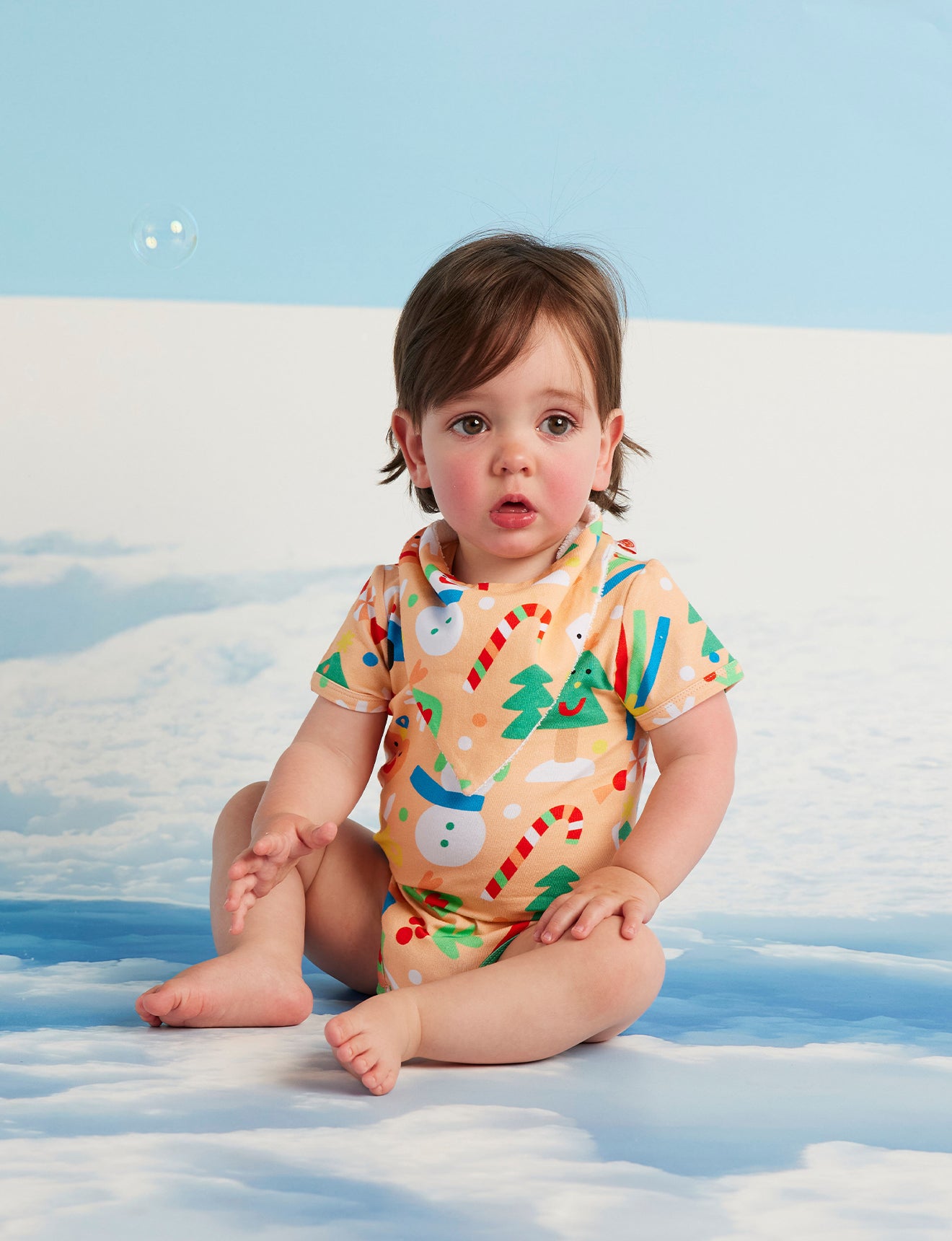 Twinkle Town Short Sleeve Bodysuit