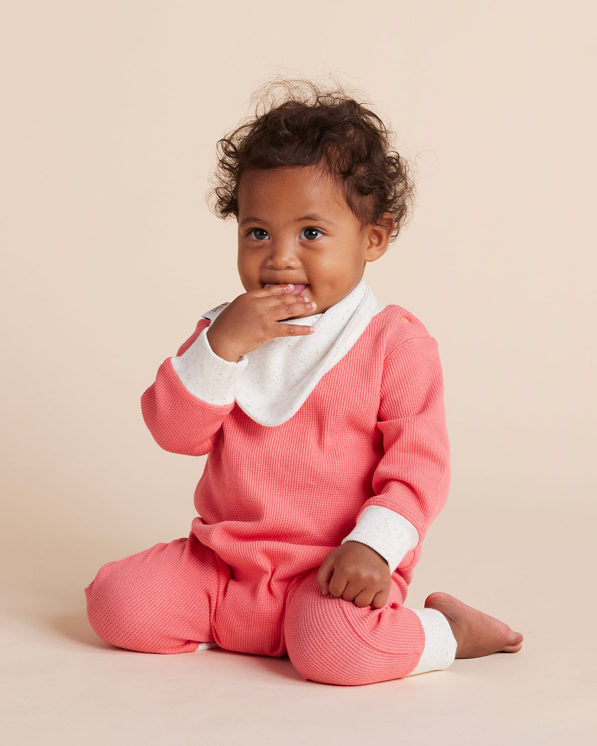 Watermelon Organic Long Sleeve Romper