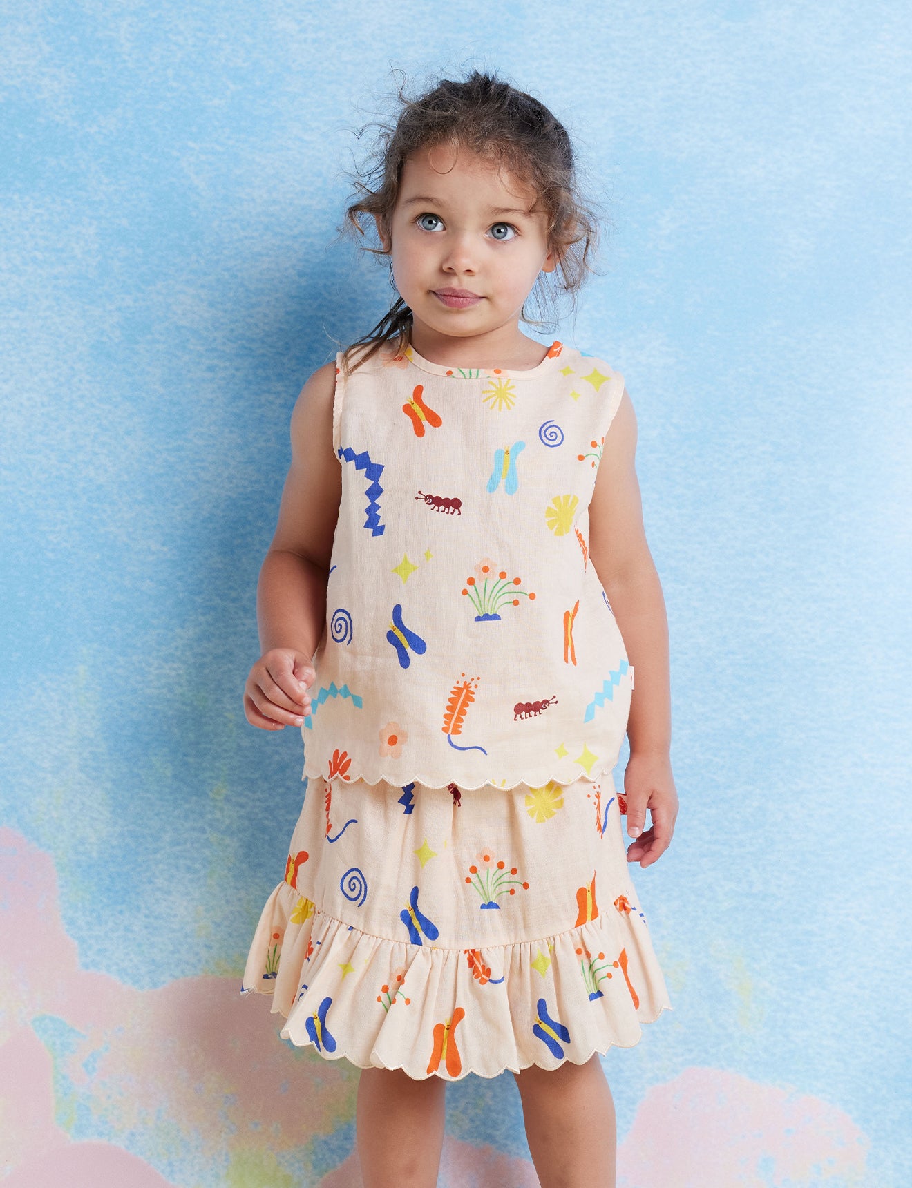 Woven Frill Skirt / Wiggle Wonders