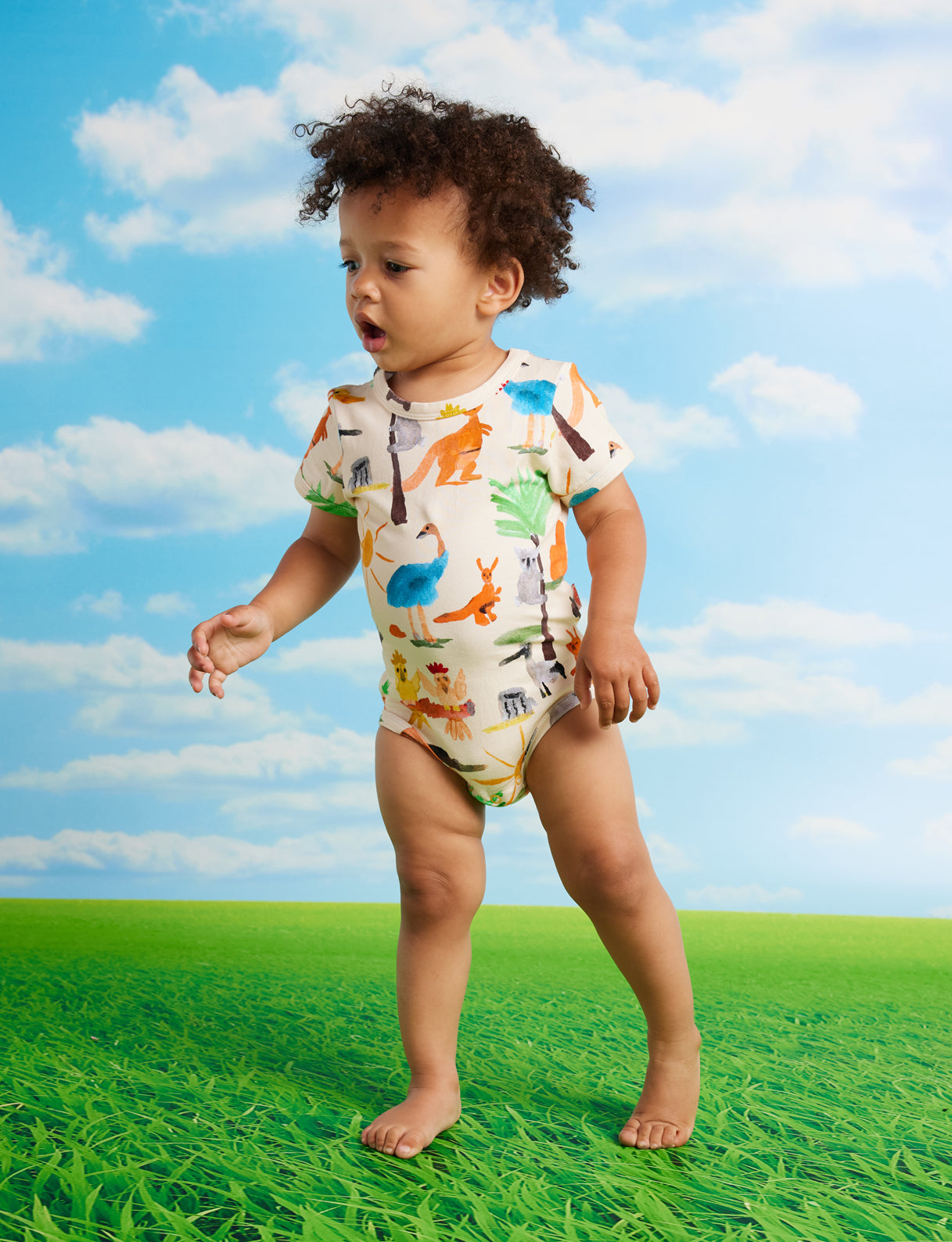 Yo's Country Short Sleeve Bodysuit