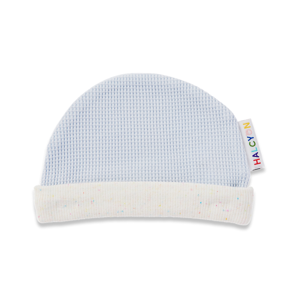 Sky Blue Organic Baby Hat