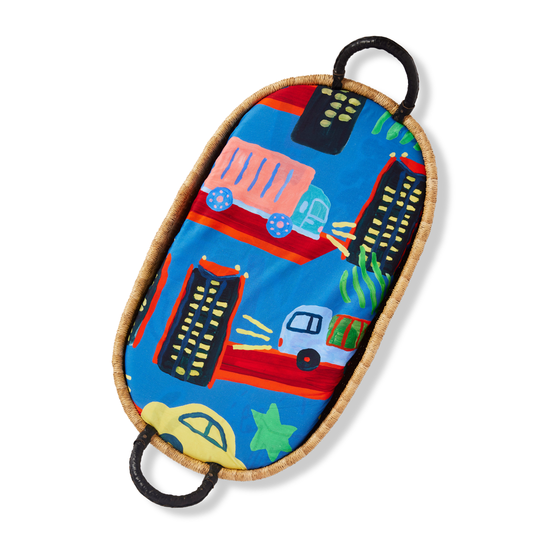 Seoul City Fitted Bassinet Sheet