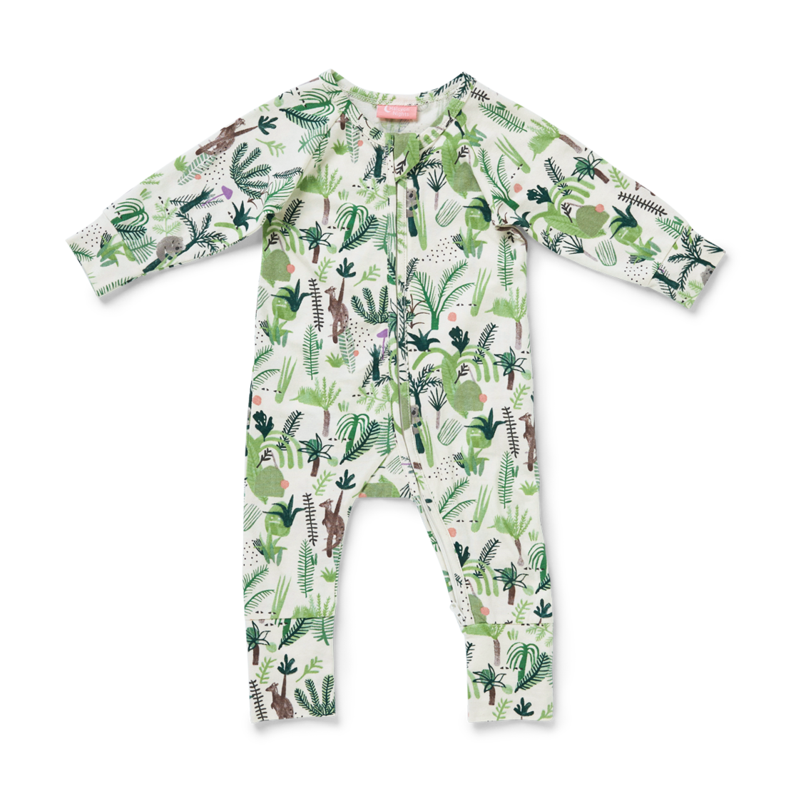 Fern Gully Long Sleeve Romper