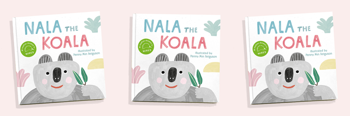 Meet Nala the Koala, a New children's book by Min Pin!