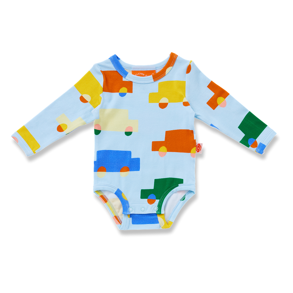 Long Sleeve Bodysuit / Beep Beep