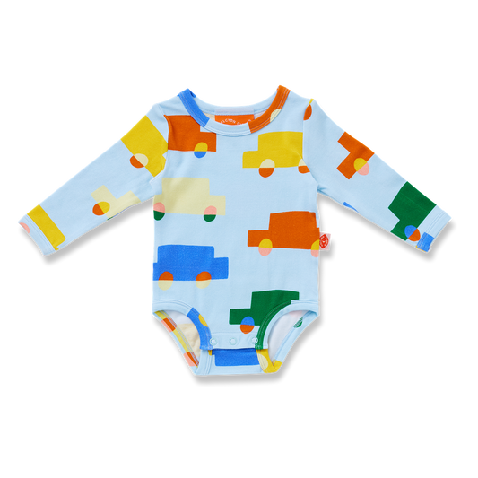 Long Sleeve Bodysuit / Beep Beep