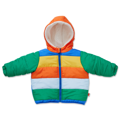 Quilted Puffer Jacket / Beep Beep