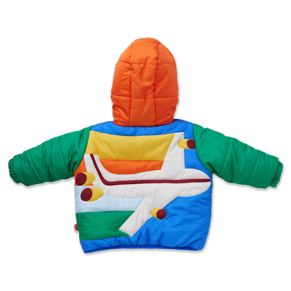 Quilted Puffer Jacket / Beep Beep
