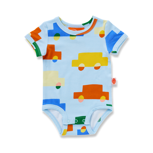 Beep Beep Short Sleeve Bodysuit