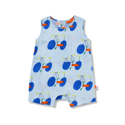 Woven Romper / Pedal Pals