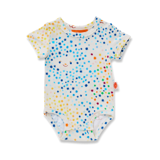 Short Sleeve Bodysuit / Feeling Star