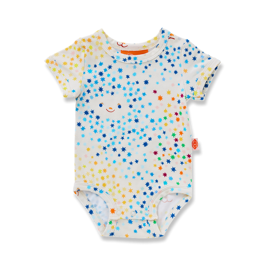 Short Sleeve Bodysuit / Feeling Star