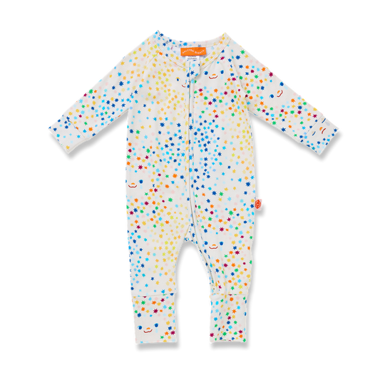 Long Sleeve Romper / Feeling Star