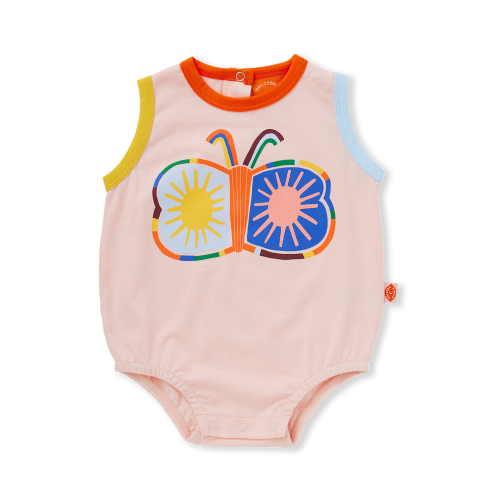 Cotton Singletsuit / Flutterby