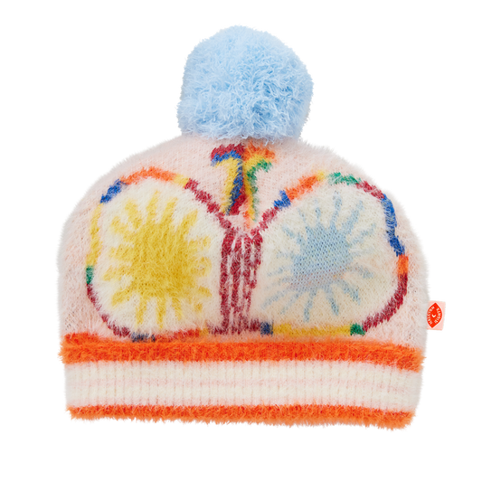 Fluffy Knit Beanie / Flutterby