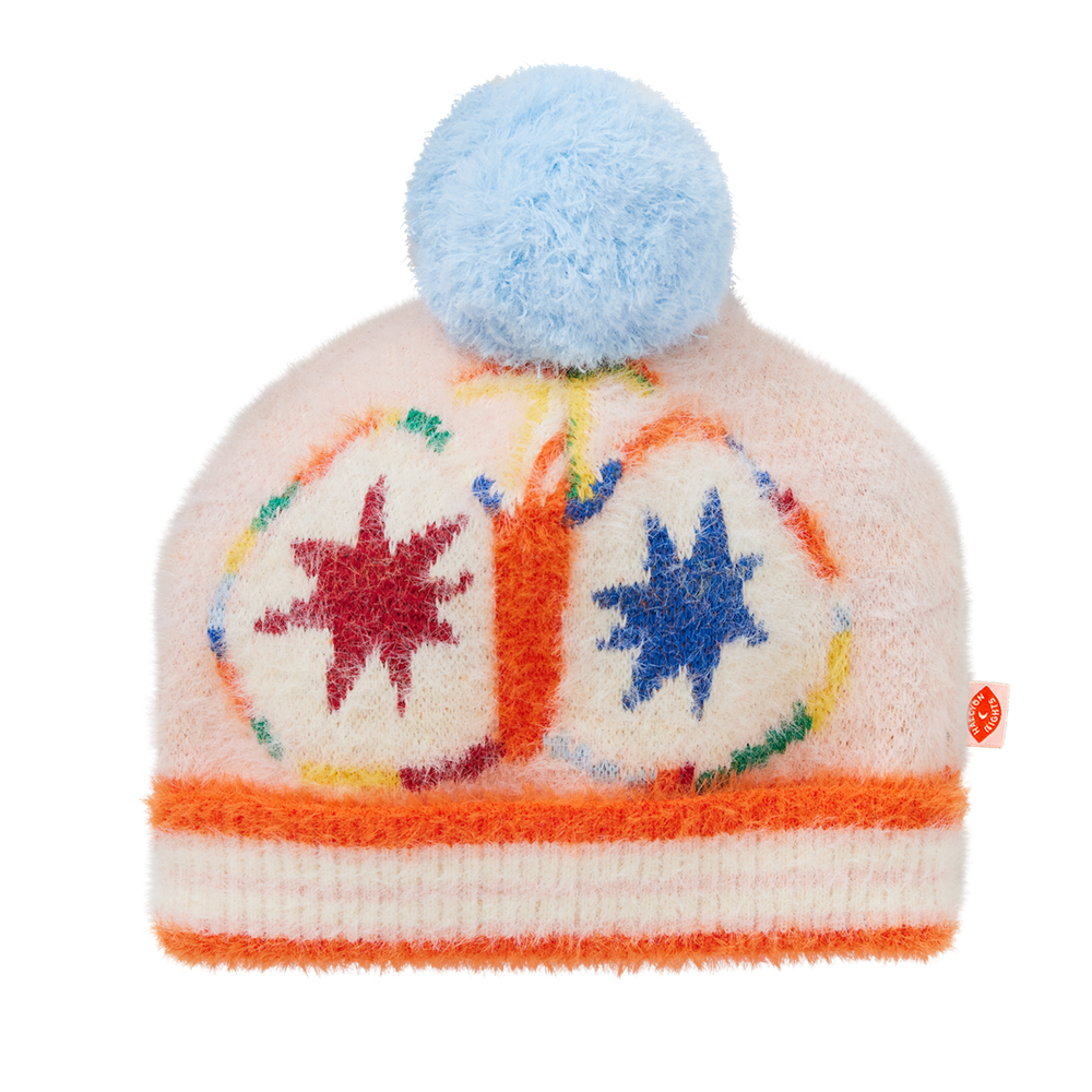 Fluffy Knit Beanie / Flutterby