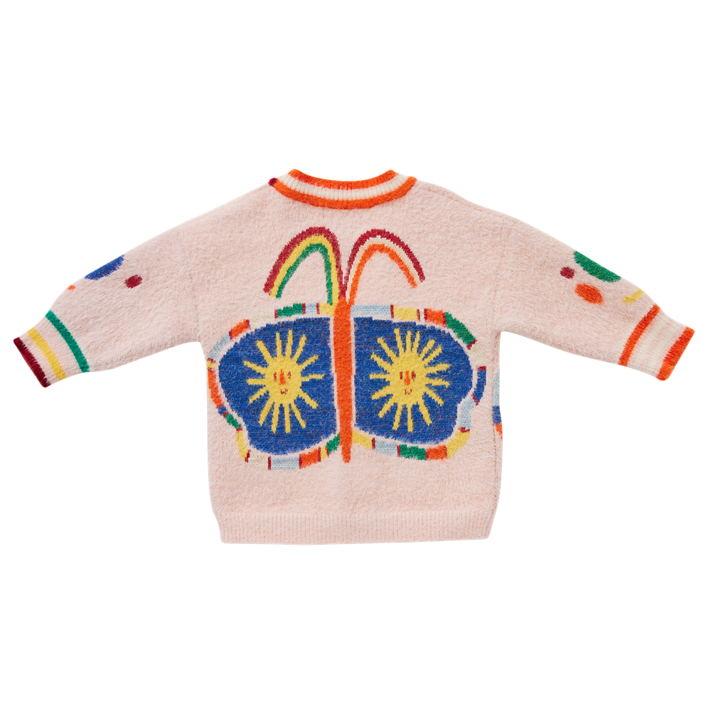Fluffy Knit Cardigan / Flutterby