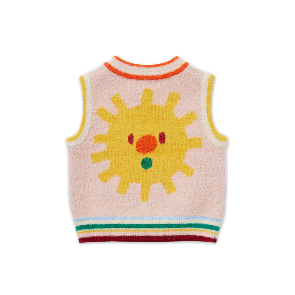 Fluffy Knit Vest / Flutterby