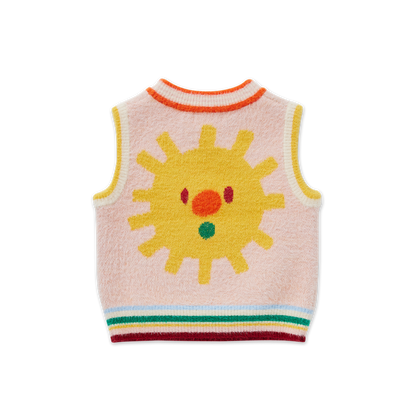 Fluffy Knit Vest / Flutterby