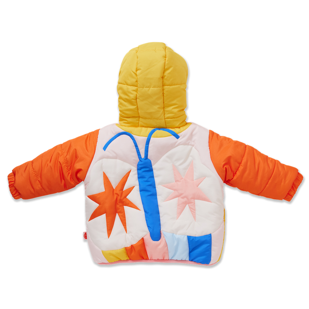 Quilted Puffer Jacket / Flutterby