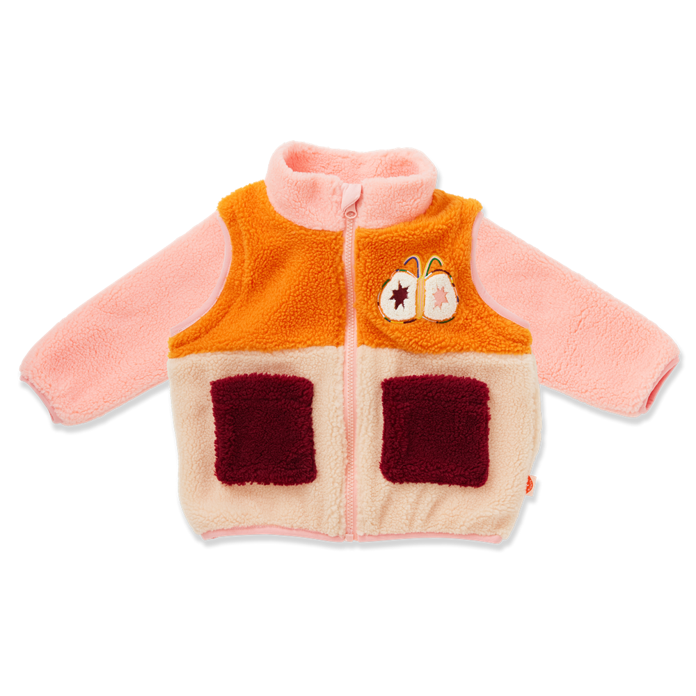 Sherpa Jacket Vest / Flutterby