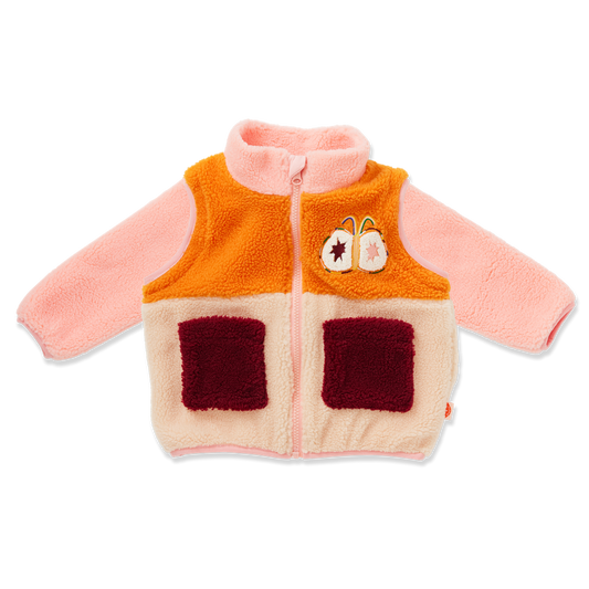 Sherpa Jacket Vest / Flutterby