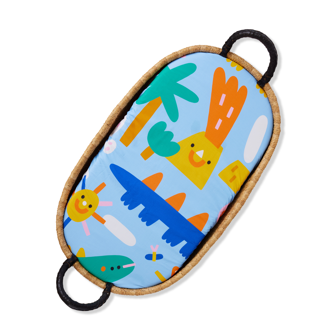 Dino Days Fitted Bassinet Sheet