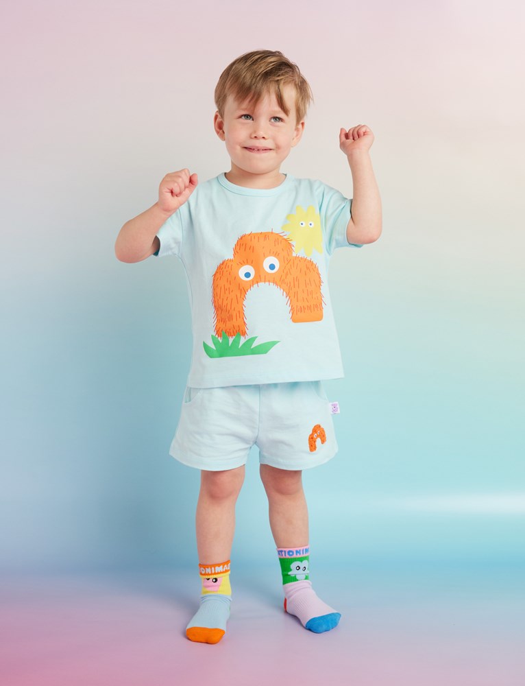 Imaginationation X Halcyon Nights Shorts Blue