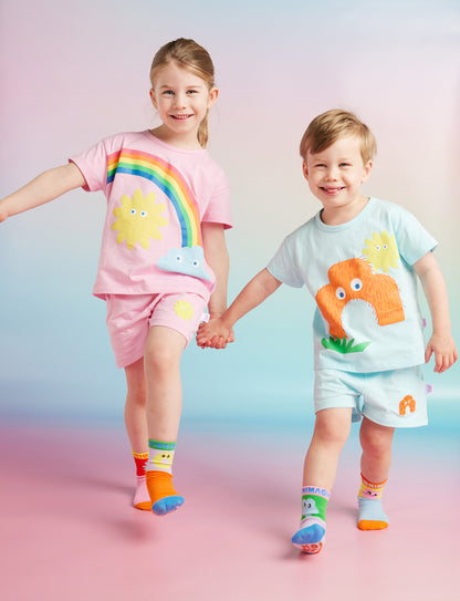 Imaginationation X Halcyon Nights Shorts Blue