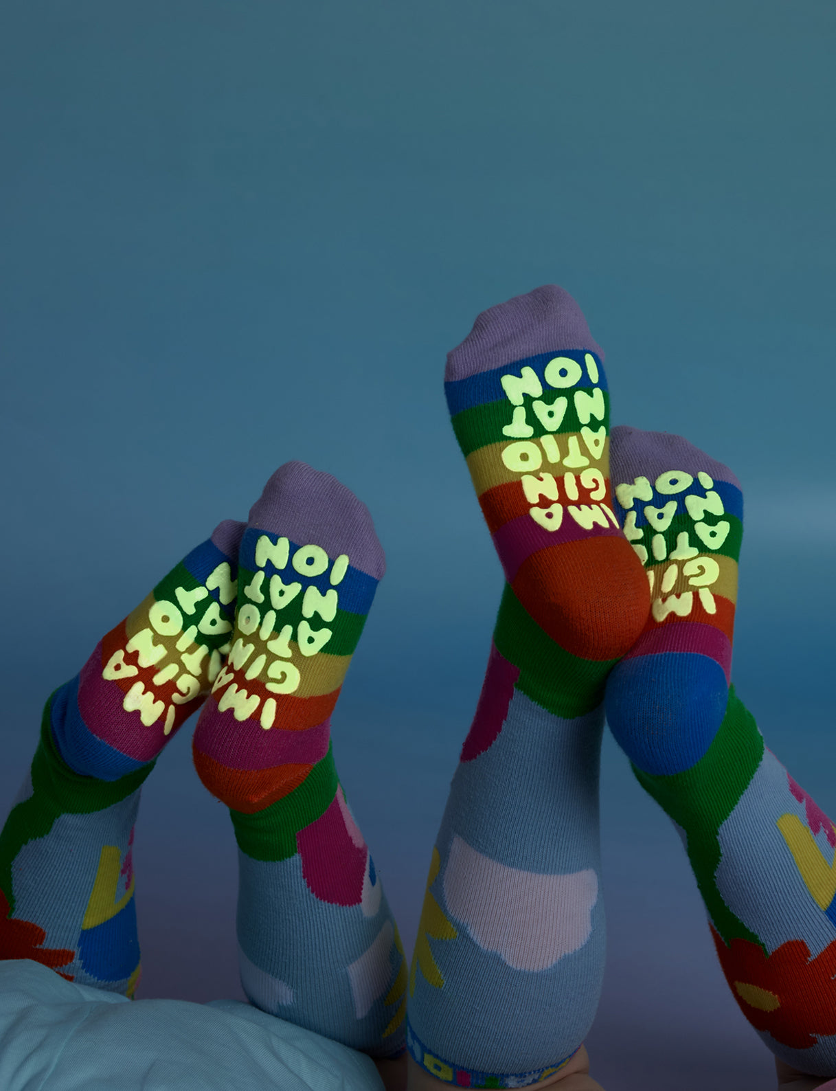 Imaginationation X Halcyon Nights Knee High Grip Socks