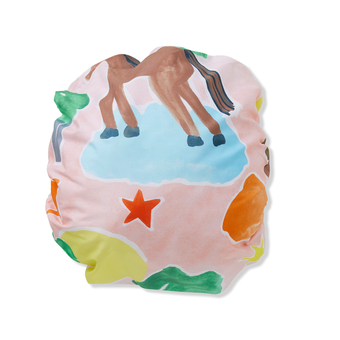 Giddy Up Fitted Cot Sheet