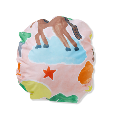 Giddy Up Fitted Cot Sheet