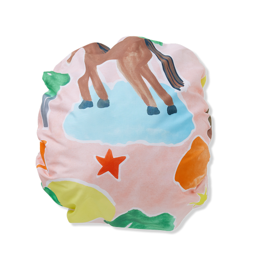 Giddy Up Fitted Cot Sheet