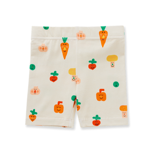 Teeny Tiny Veg Kids Bike Shorts