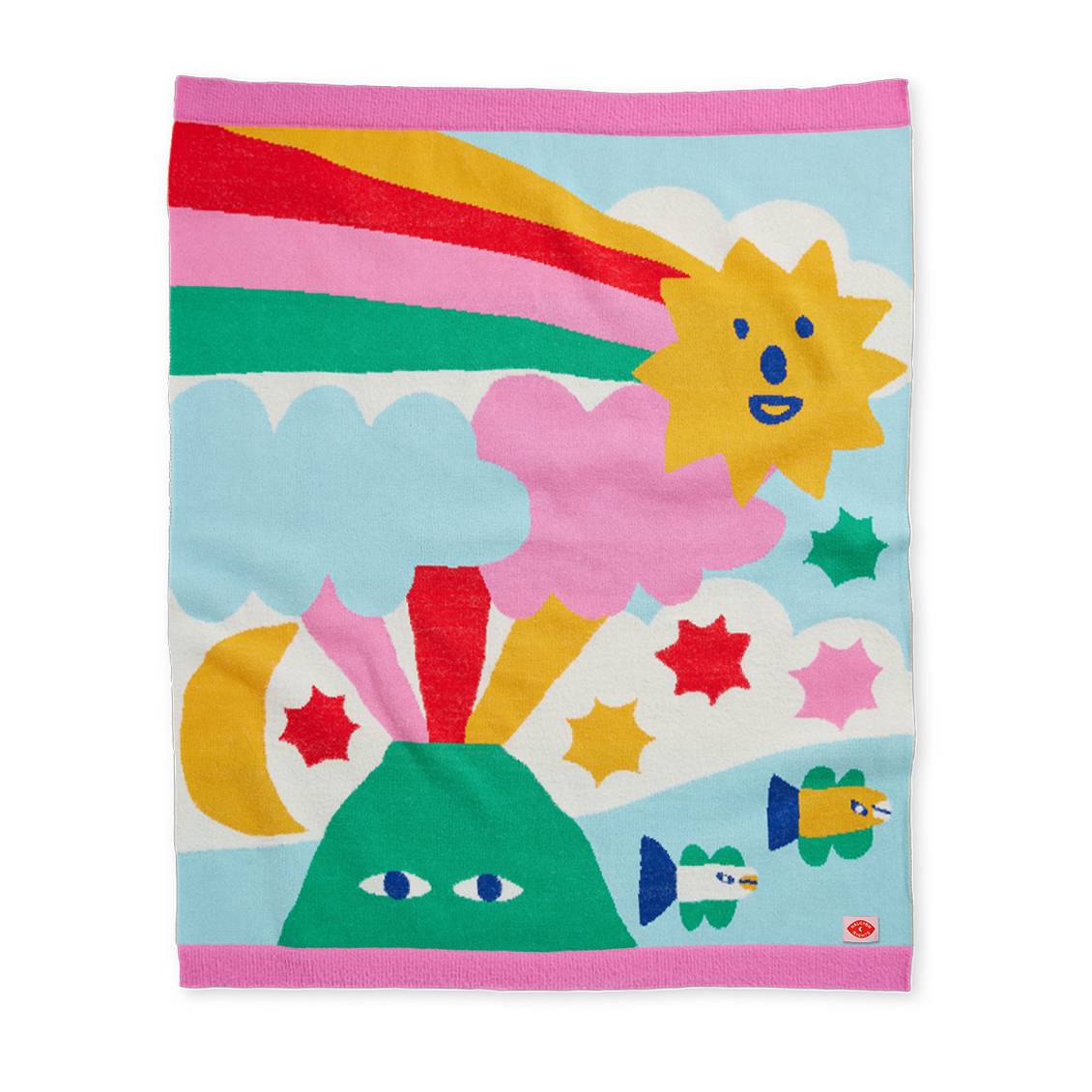 Rainbow Valley Baby Blanket