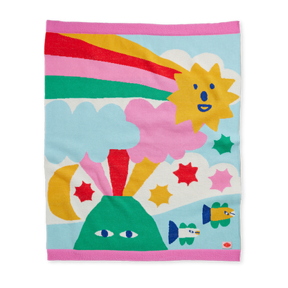 Rainbow Valley Baby Blanket
