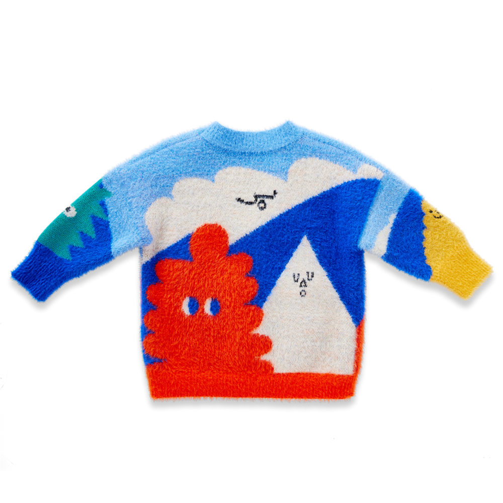 Mount Wiggly Knit Cardigan