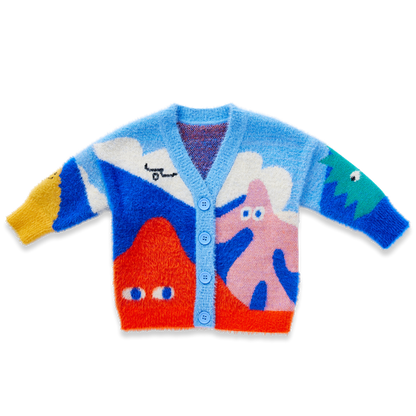 Mount Wiggly Knit Cardigan