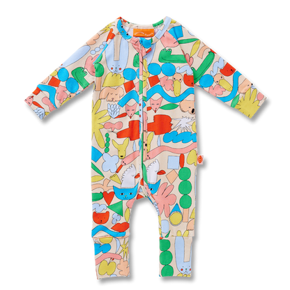 Little Billabong Long Sleeve Romper