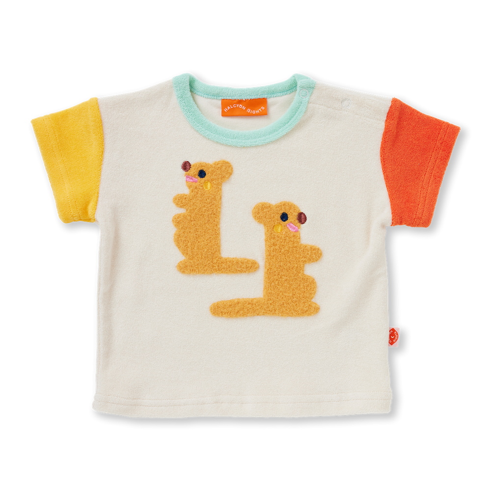 Terry T Shirt / Zoo Crew Cream
