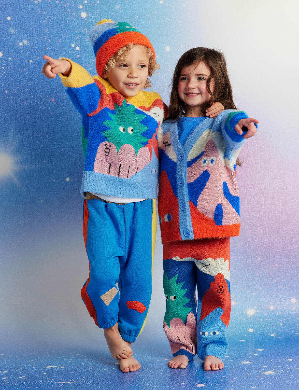 Fluffy Knit Cardigan / Mount Wiggly – Halcyon Nights