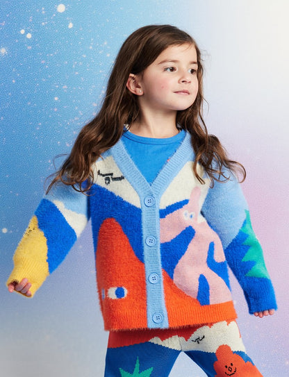 Mount Wiggly Knit Cardigan