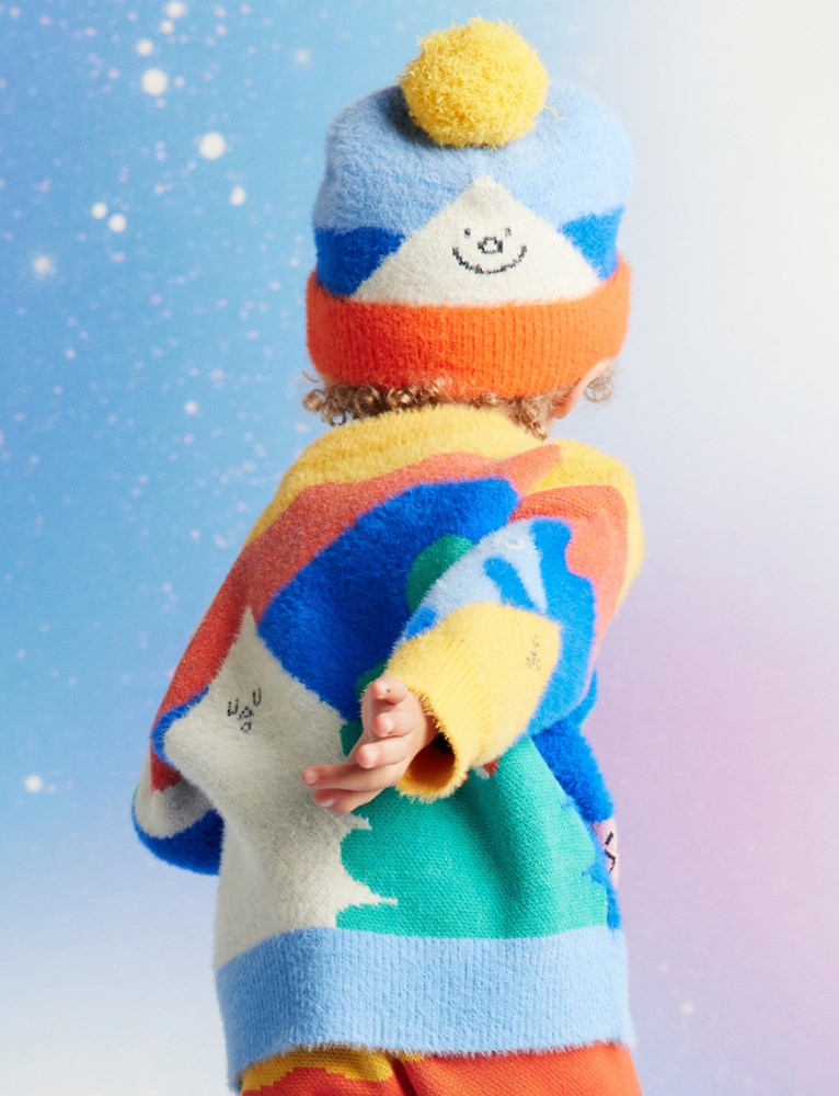 Mount Wiggly Knit Beanie