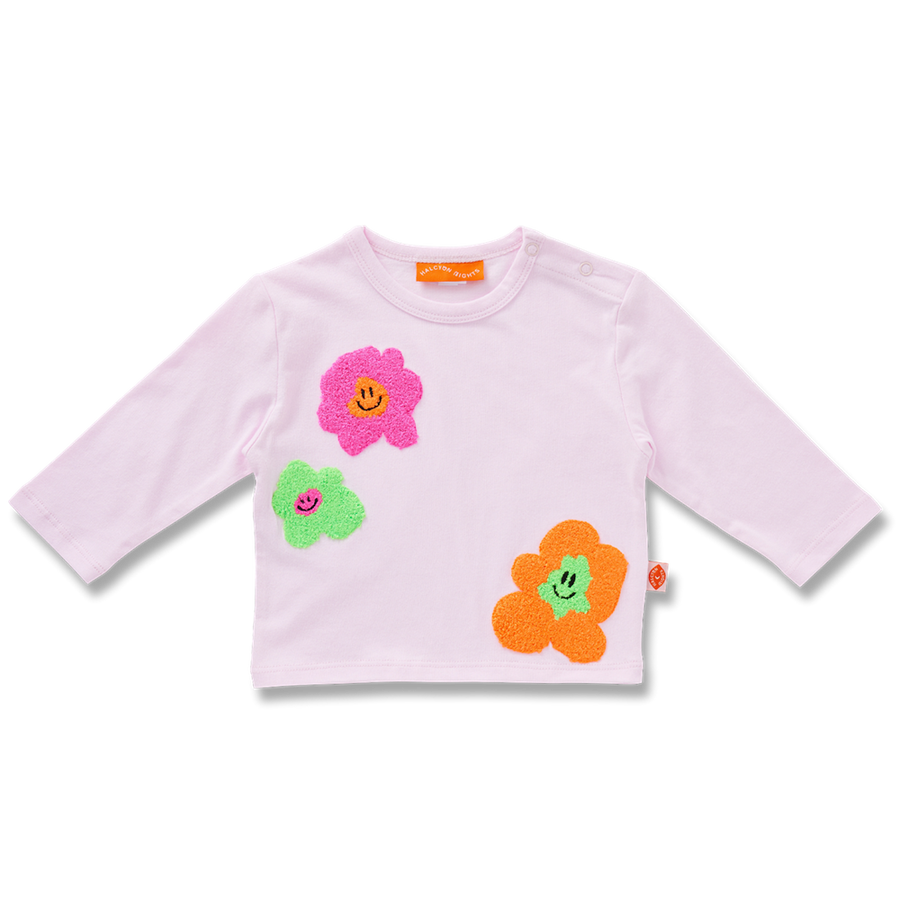 Cotton Long Sleeve T Shirt / Hej Blomma!