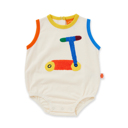 Cotton Singletsuit / Pedal Pals
