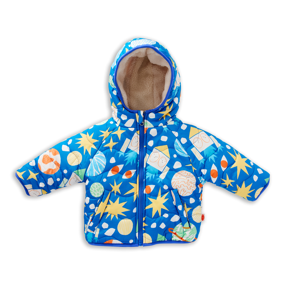 Reversible Puffer Jacket / See You In Space