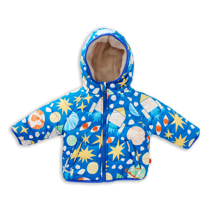 Reversible Puffer Jacket / See You In Space