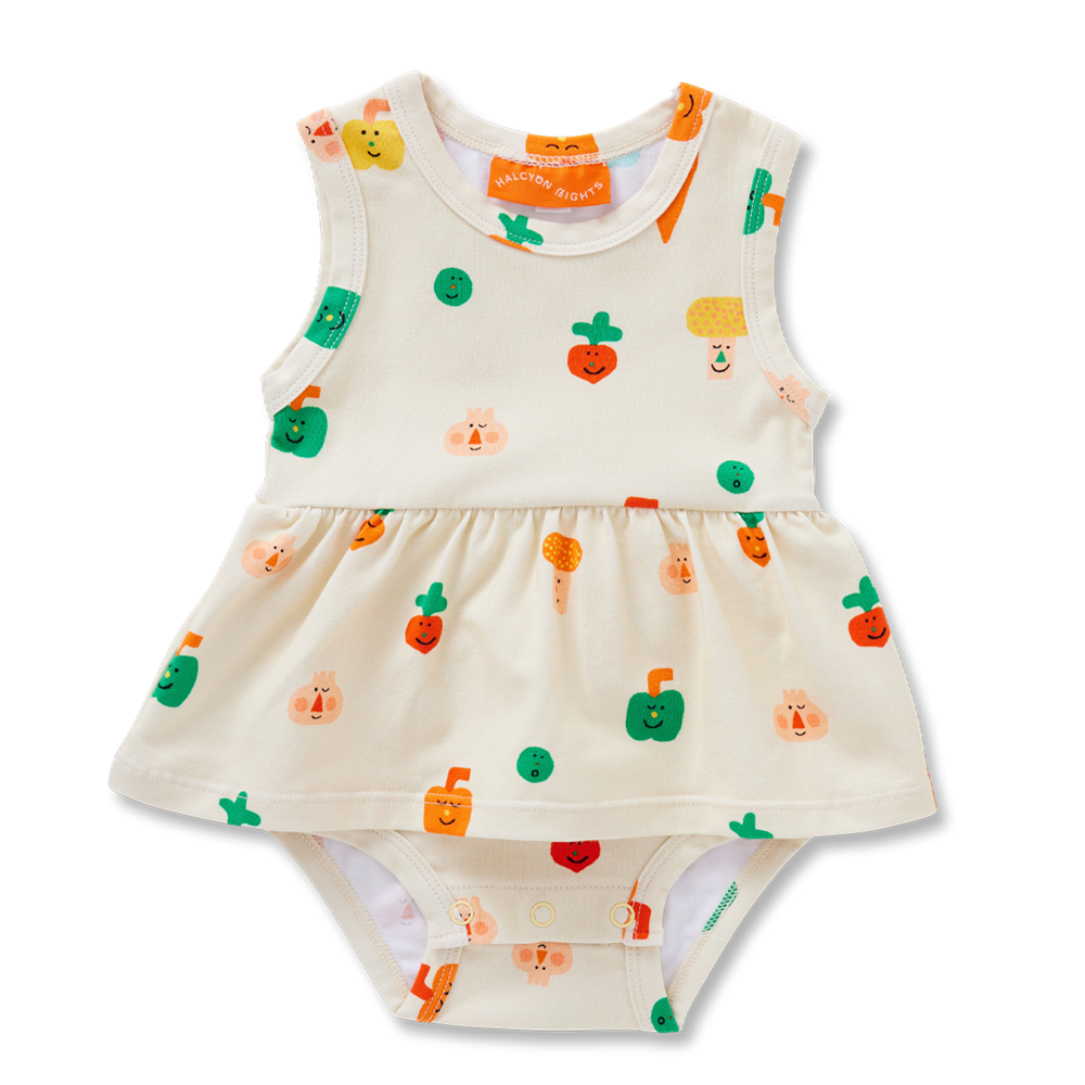 Teeny Tiny Veg Singlet Dress