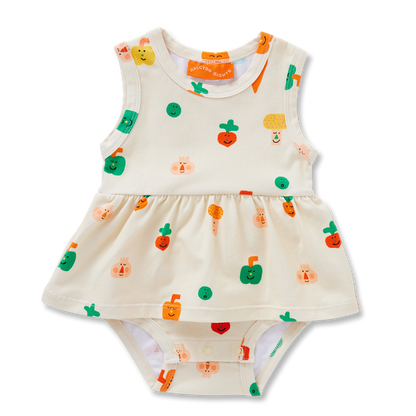 Teeny Tiny Veg Singlet Dress